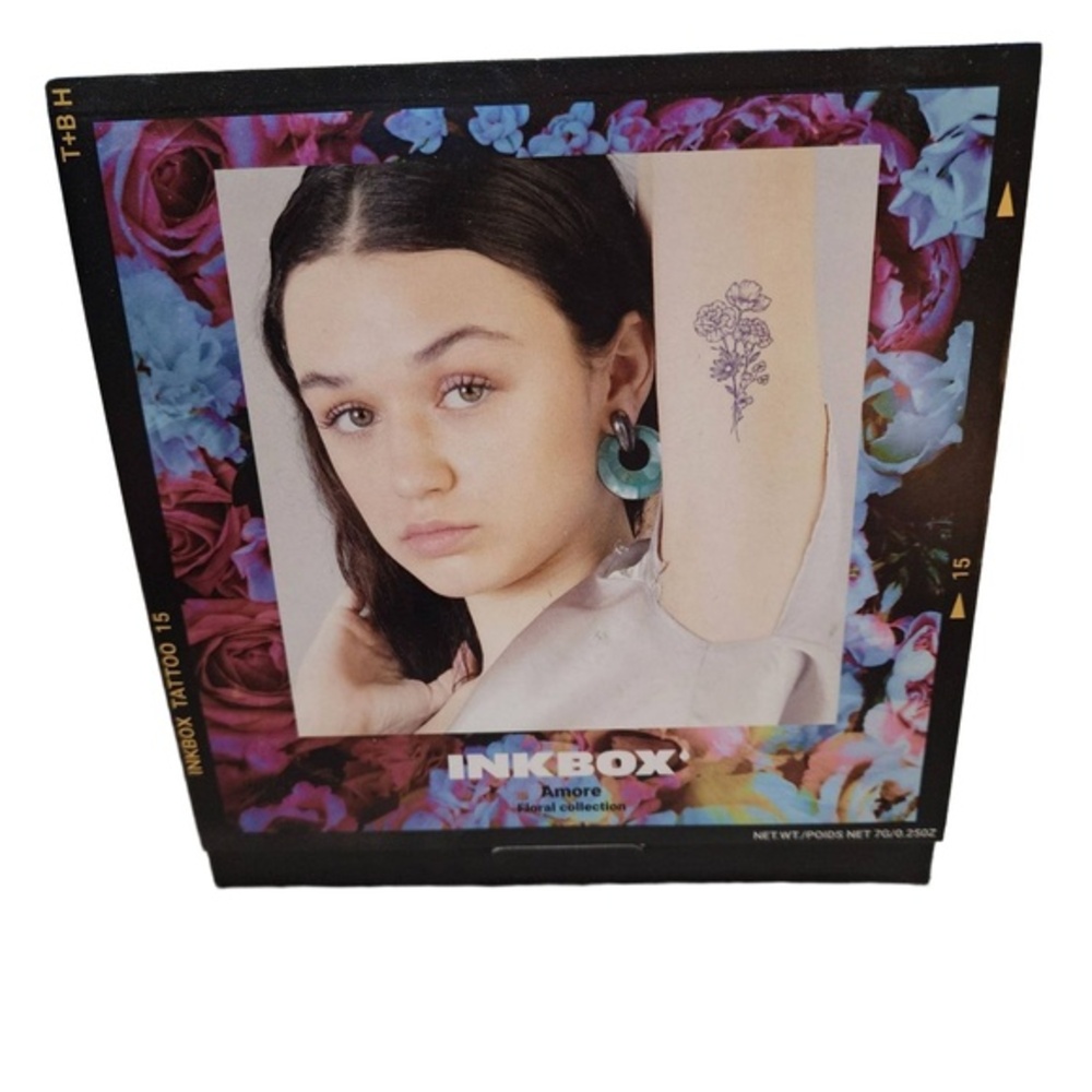InkBox Amore Floral‎ Collection Temp Tattoo